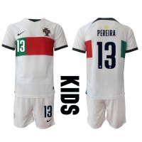 Portugal Danilo Pereira #13 Udebanesæt Børn VM 2022 Kortærmet (+ Korte bukser)